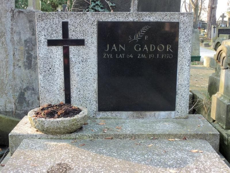 Zdjęcie grobu Jan Gądor (2)