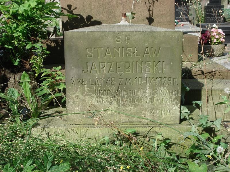 Zdjęcie grobu Stanisław Jarzębiński (2)