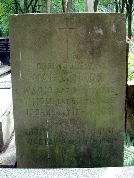 Zdjęcie grobu Mary Makulska (1)