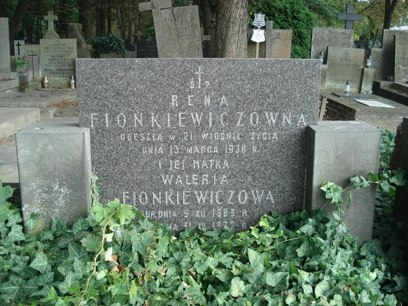Zdjęcie grobu Waleria Fionkiewiczowa (2)