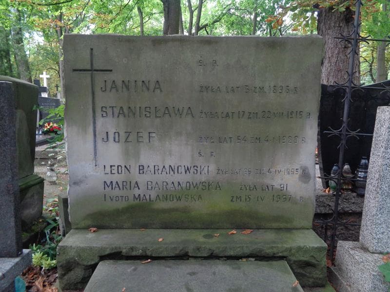 Zdjęcie grobu Maria Baranowska (2)