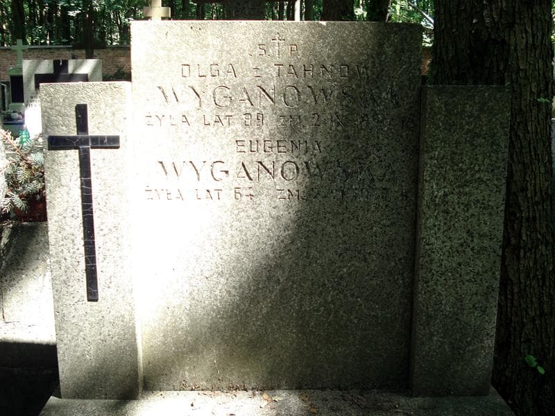 Zdjęcie grobu Eugenia Wyganowska (1)