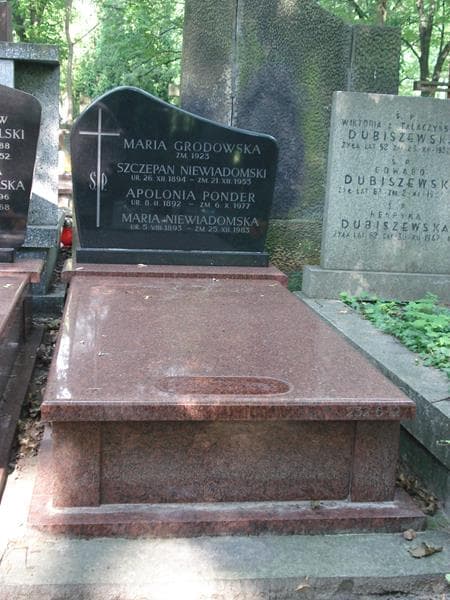 Zdjęcie grobu: Apolonia Ponder