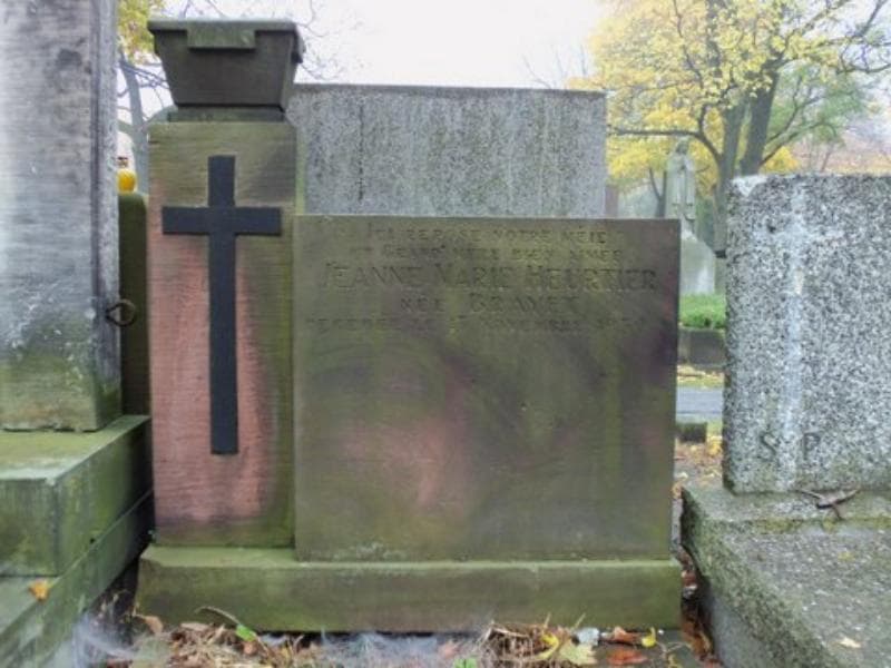 Zdjęcie grobu Jeanne Marie Heurtier (2)