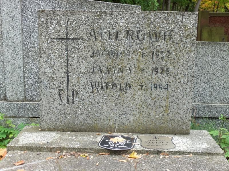 Zdjęcie grobu Witold Atler (2)