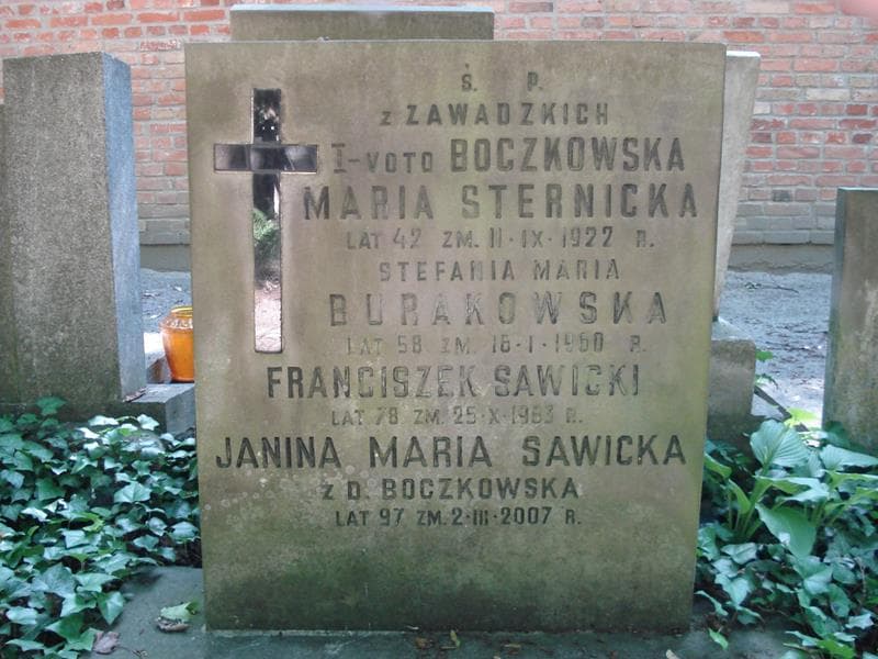Zdjęcie grobu Stefania Maria Burakowska (1)