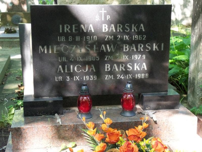Zdjęcie grobu Alicja Barska (2)