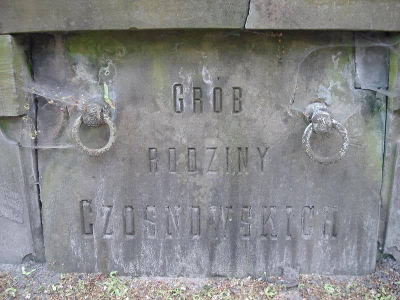 Zdjęcie grobu Czosnowscy (1)