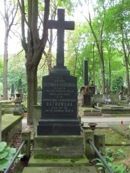 Zdjęcie grobu Antoni Grzymała-Ostrowski (2)