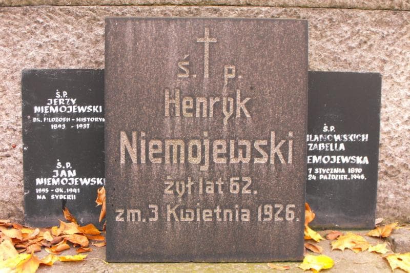 Zdjęcie grobu Izabella Niemojewska (2)