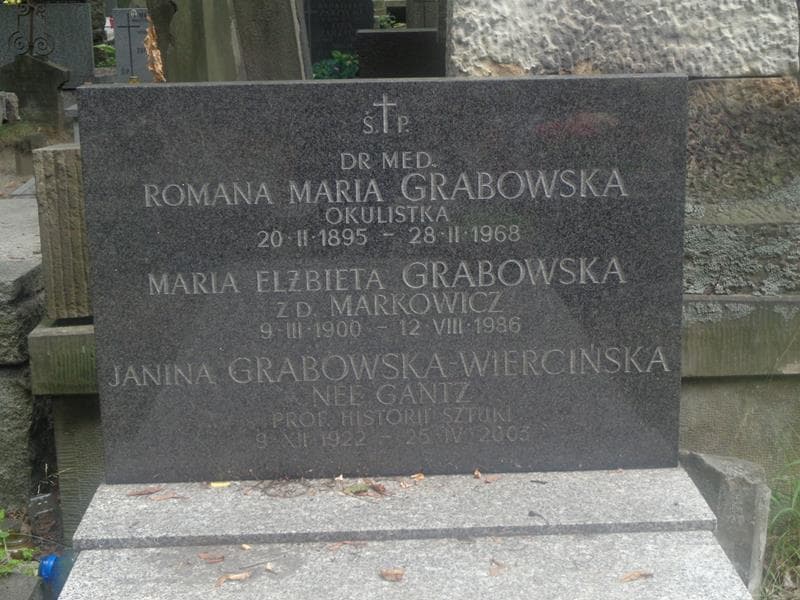 Zdjęcie grobu Janina Grabowska-Wiercińska (2)