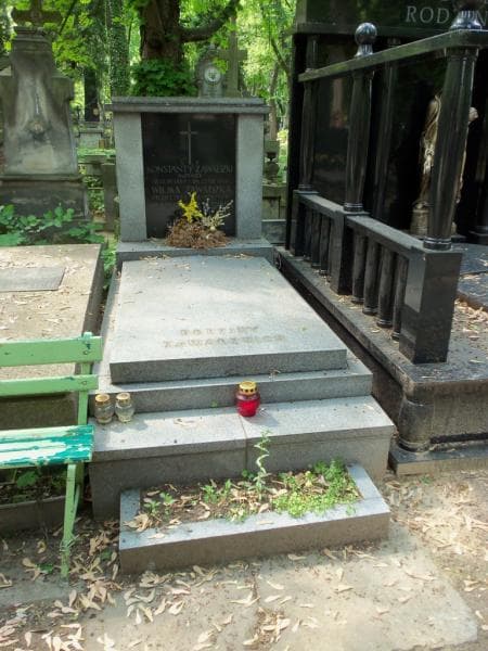 Zdjęcie grobu: Konstanty Zawadzki