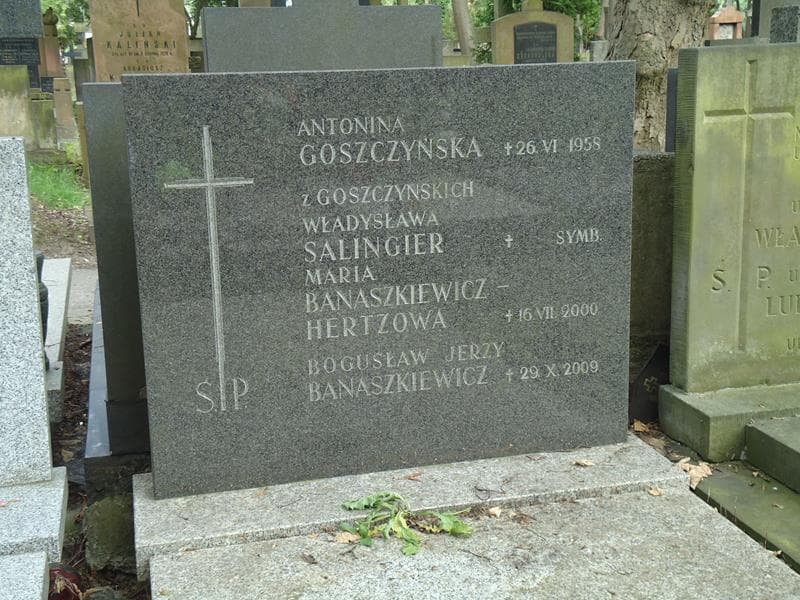 Zdjęcie grobu Maria Banaszkiewicz-Hertzowa (2)