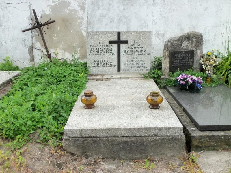 Zdjęcie grobu: Tymoteusz Ryniewicz