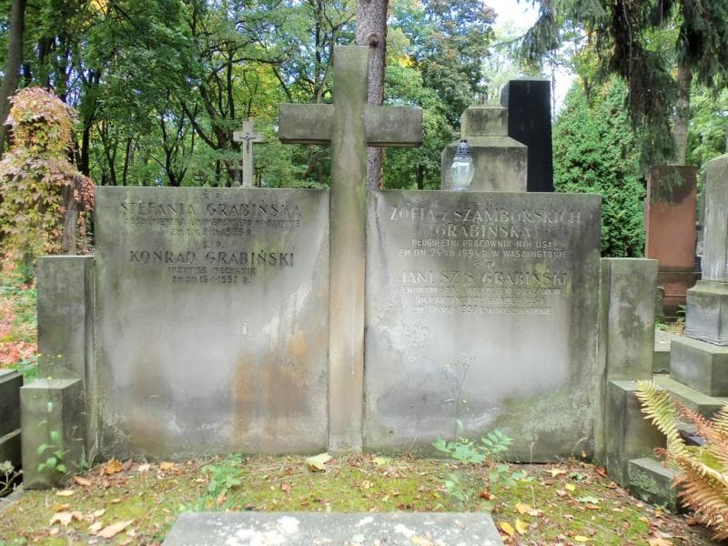 Zdjęcie grobu Janusz S. Grabiński (2)