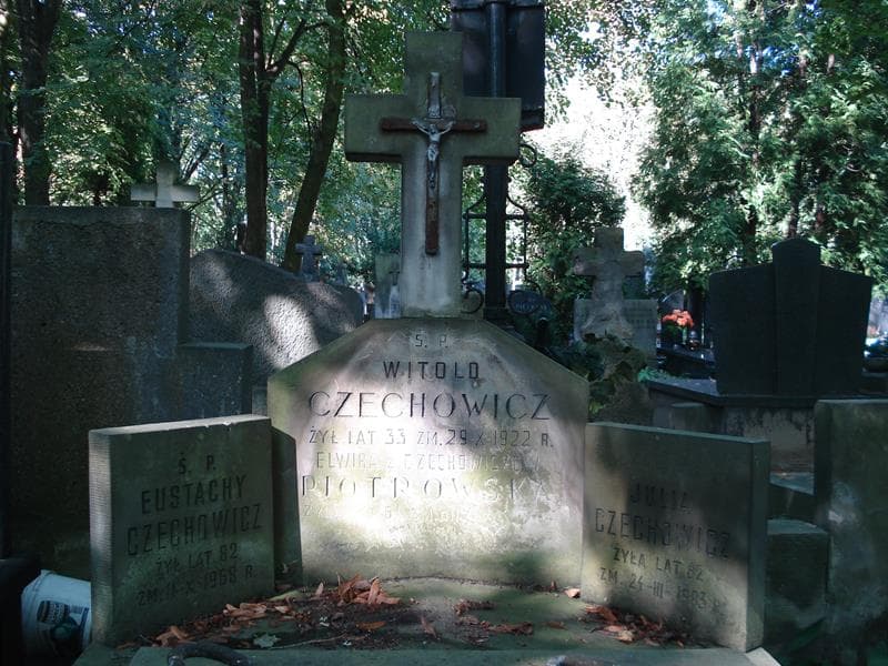 Zdjęcie grobu Witold Czechowicz (2)