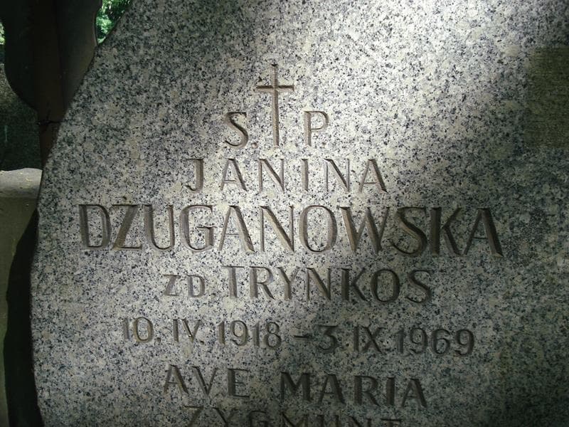 Zdjęcie grobu Irena Dżuganowska (1)