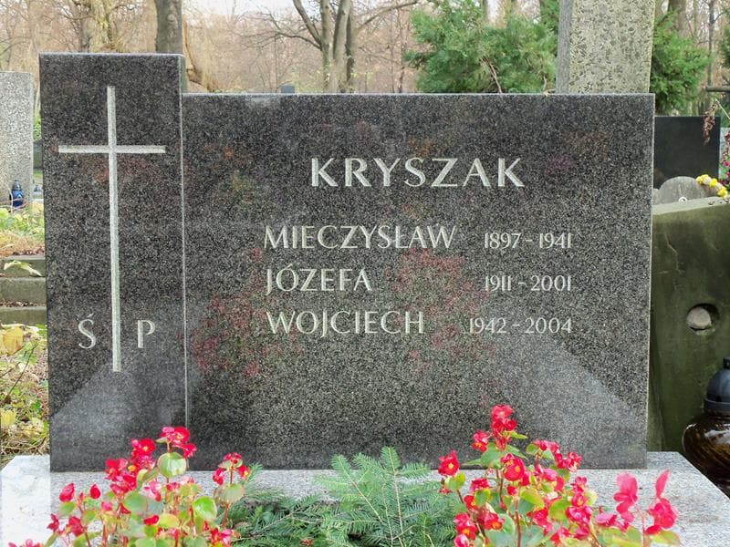Zdjęcie grobu Józefa Kryszak (2)