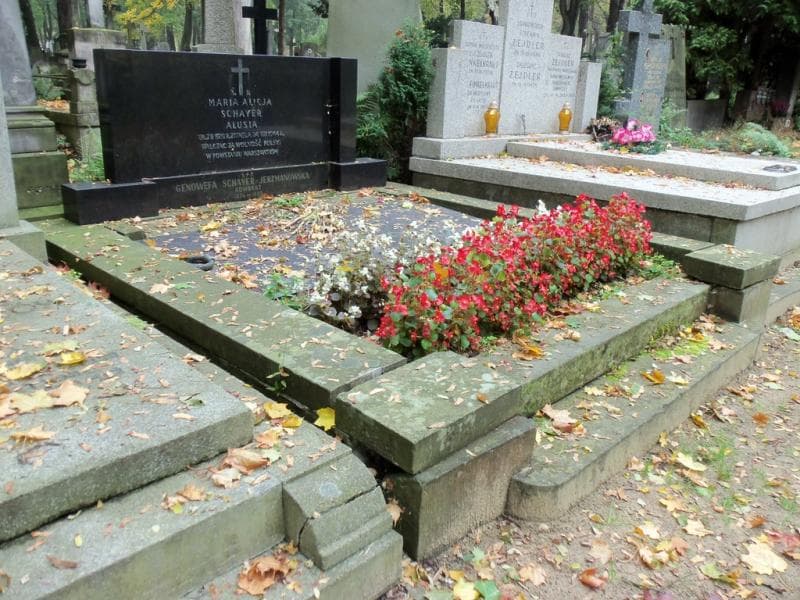 Zdjęcie grobu Genowefa Schayer-Jerzmanowska (1)