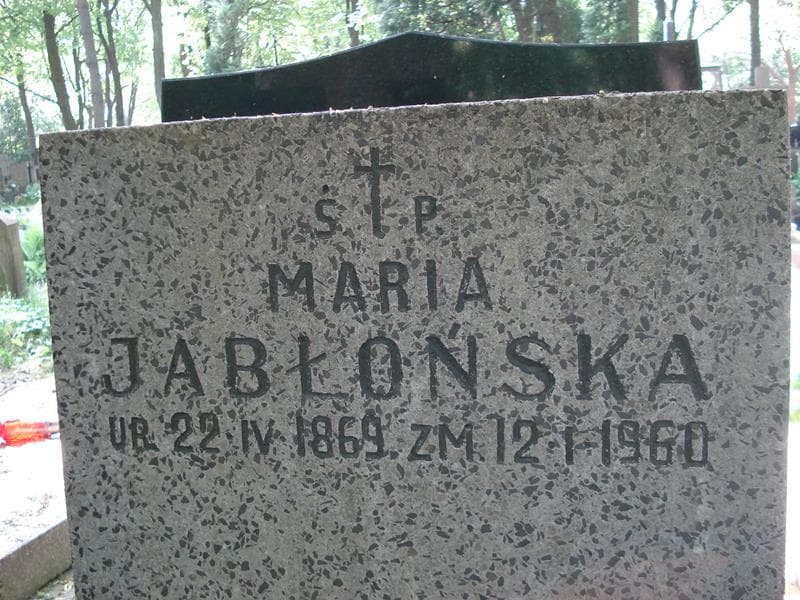 Zdjęcie grobu Maria Jabłońska (1)