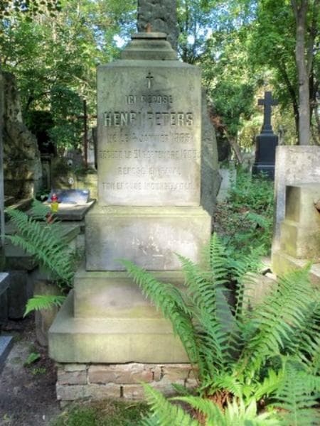 Zdjęcie grobu Henri Peters (1)