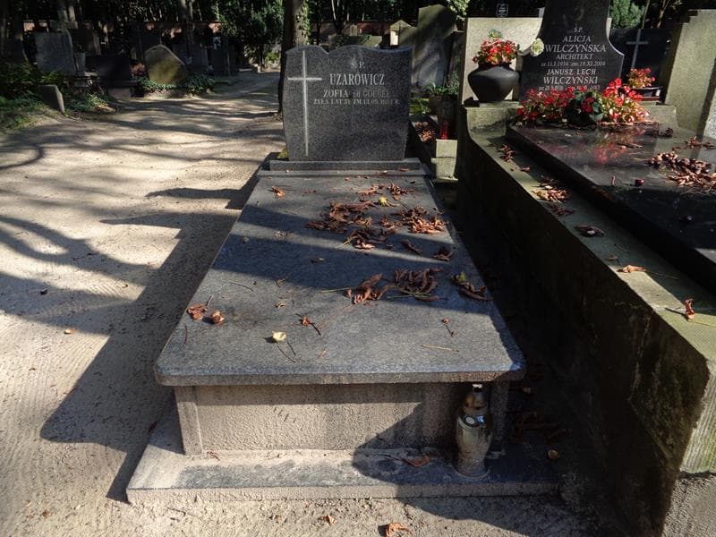 Zdjęcie grobu Zofia Uzarowicz (1)