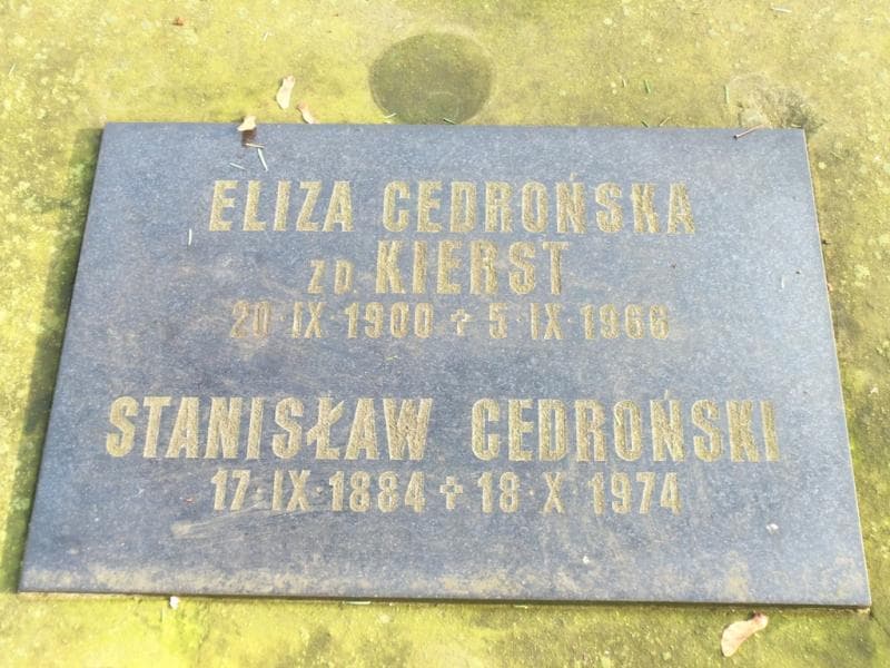 Zdjęcie grobu Stanisław Cedroński (2)