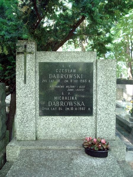 Zdjęcie grobu Michalina Dąbrowska (1)