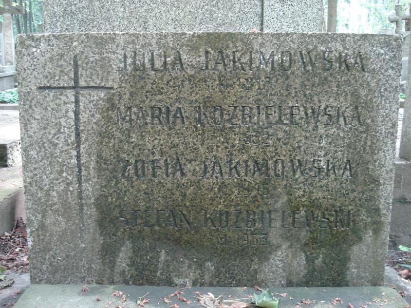 Zdjęcie grobu Zofia Jakimowska (1)