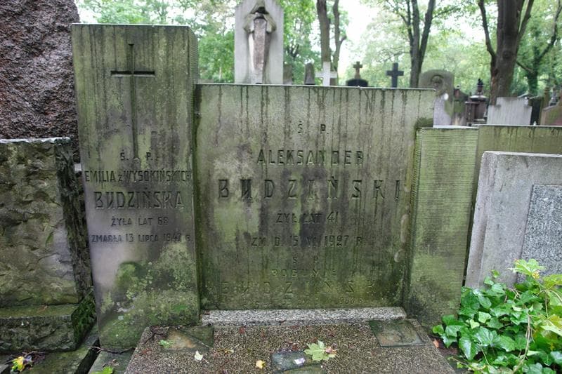 Zdjęcie grobu Aleksander Budziński (2)
