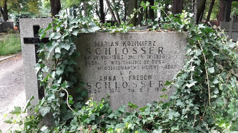 Zdjęcie grobu Marian Kazimierz Schlosser (2)