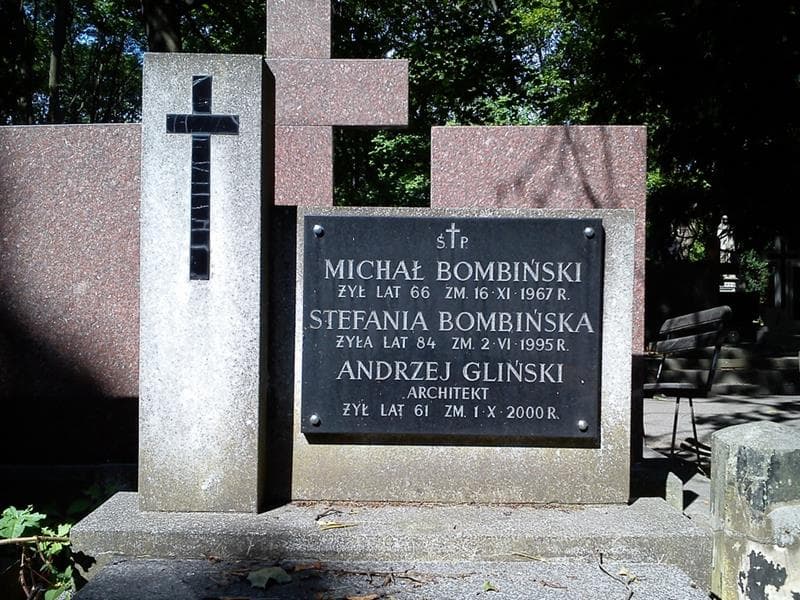 Zdjęcie grobu Michał Bombiński (2)