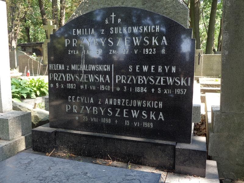 Zdjęcie grobu Seweryn Przybyszewski (2)