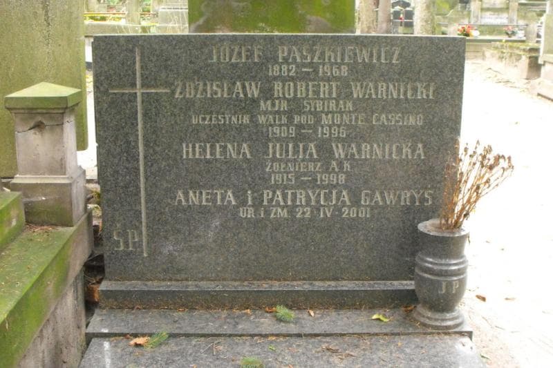 Zdjęcie grobu Józef Paszkiewicz (2)