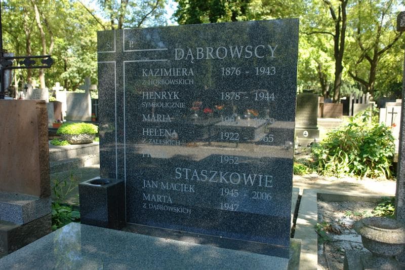 Zdjęcie grobu Kazimiera Dąbrowska (2)