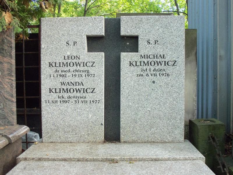 Zdjęcie grobu Leon Klimowicz (2)