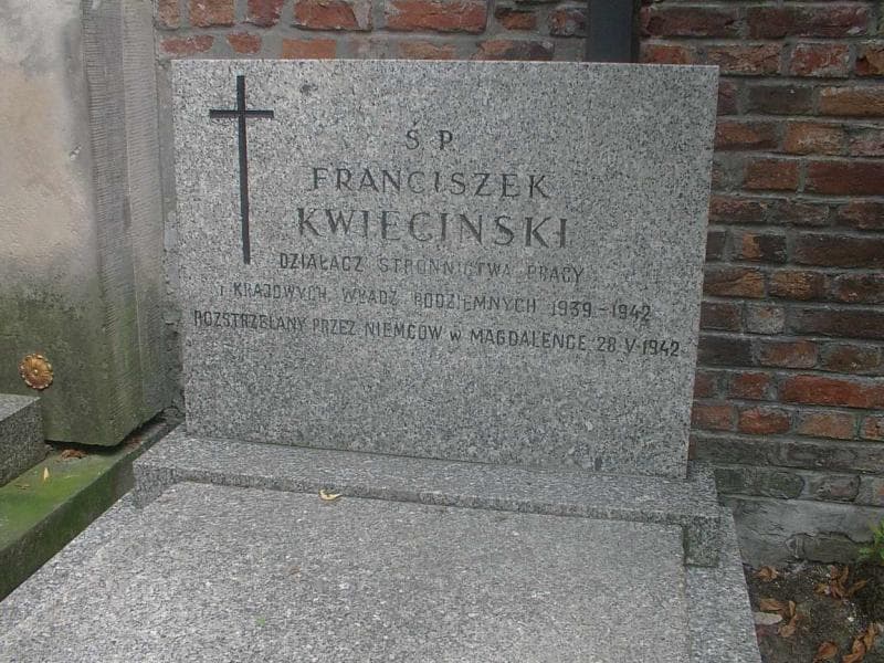 Zdjęcie grobu Franciszek Kwieciński (3)