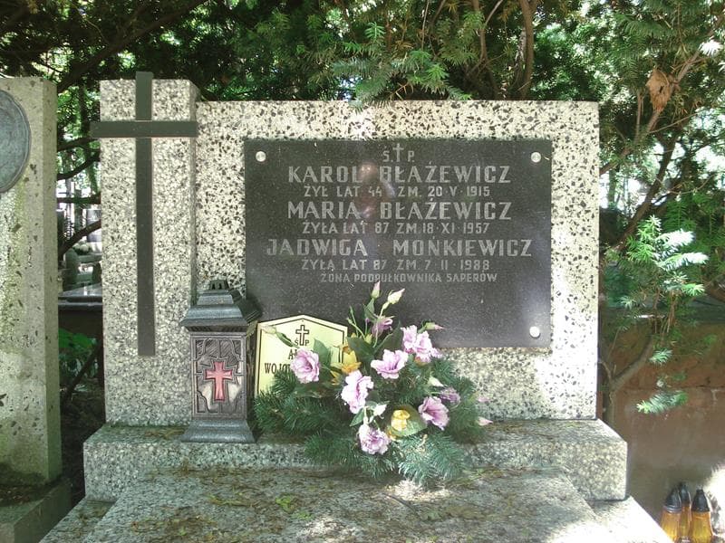 Zdjęcie grobu Maria Błażewicz (1)