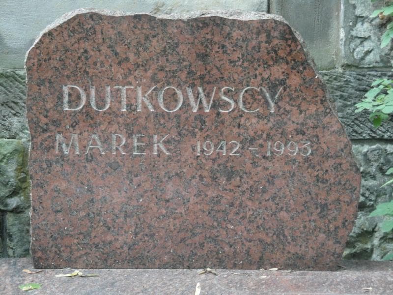 Zdjęcie grobu Marek Dutkowski (2)