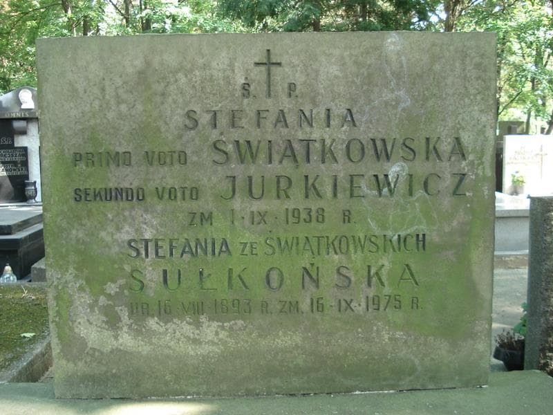 Zdjęcie grobu Stefania Jurkiewicz (2)
