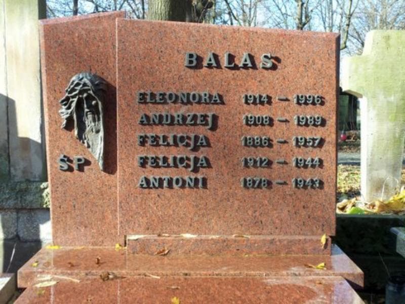 Zdjęcie grobu Felicja Balas (2)