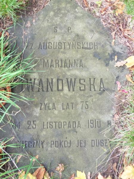 Zdjęcie grobu Marjanna Iwanowska (2)