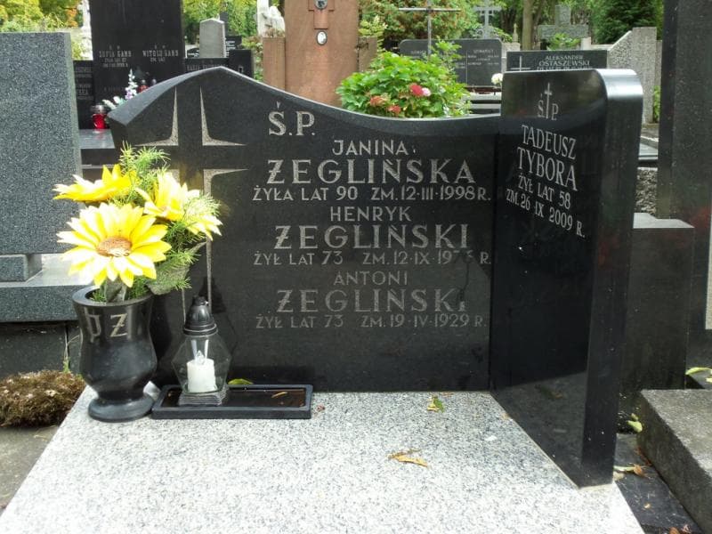 Zdjęcie grobu Tadeusz Tybora (2)
