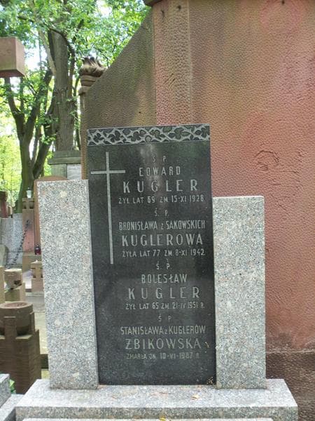 Zdjęcie grobu Bolesław Kugler (2)