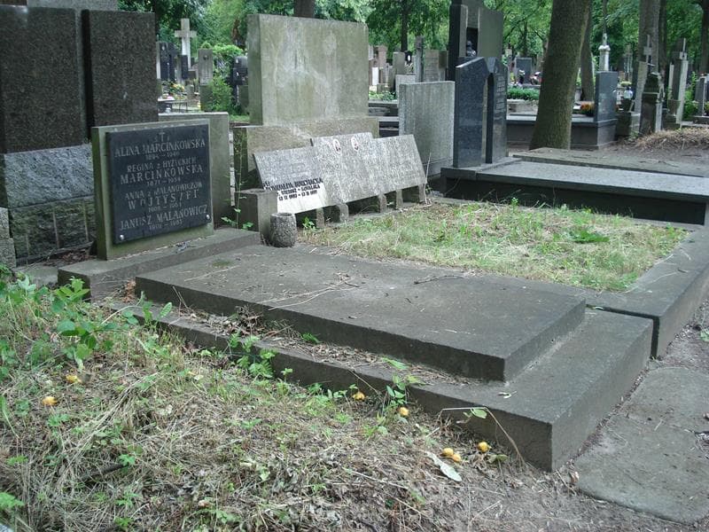 Zdjęcie grobu: Janusz Malanowicz