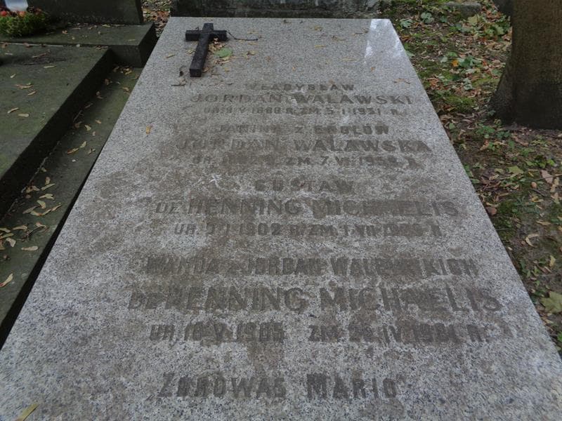 Zdjęcie grobu Gustaw De Henning Michaelis (2)