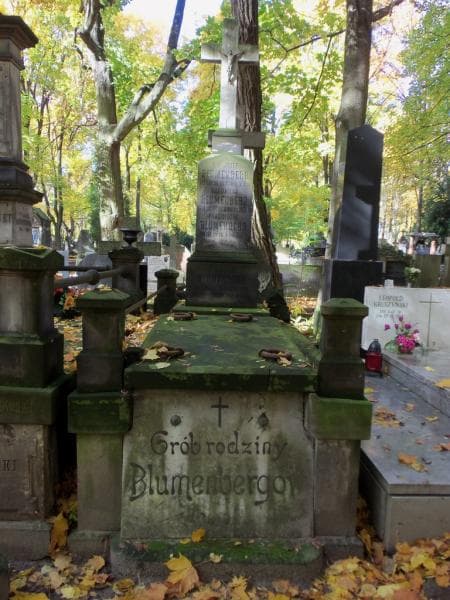 Zdjęcie grobu: Józef Blumenberg