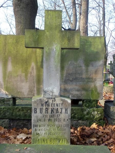 Zdjęcie grobu Janina Burkath (2)