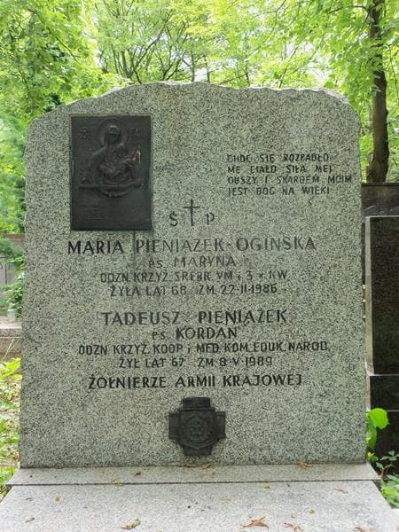 Zdjęcie grobu Maria Pieniążek-Oginska (2)