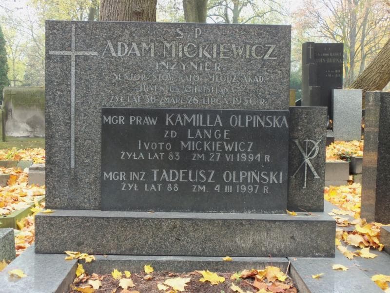 Zdjęcie grobu Tadeusz Olpiński (2)